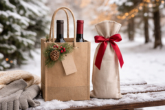 jak zabalit víno elegantně zima